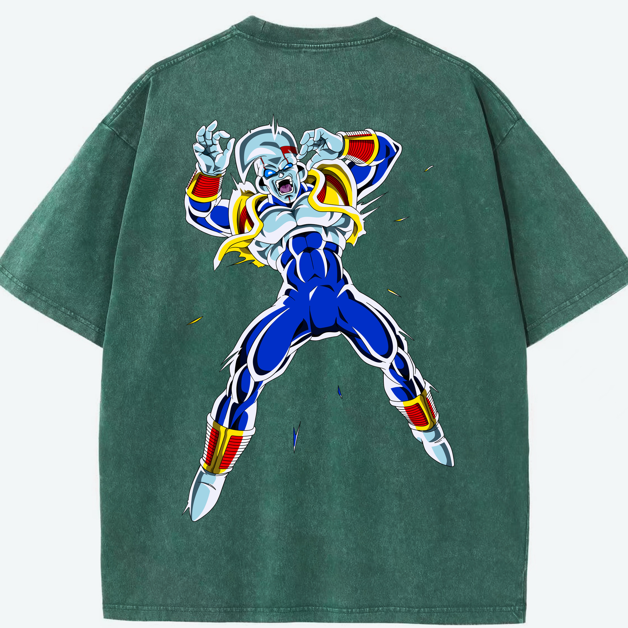 （画像用） ドラゴンボール DRAGON BALL 綿100% ヴィンテージ風 半袖Tシャツ（背面プリント）